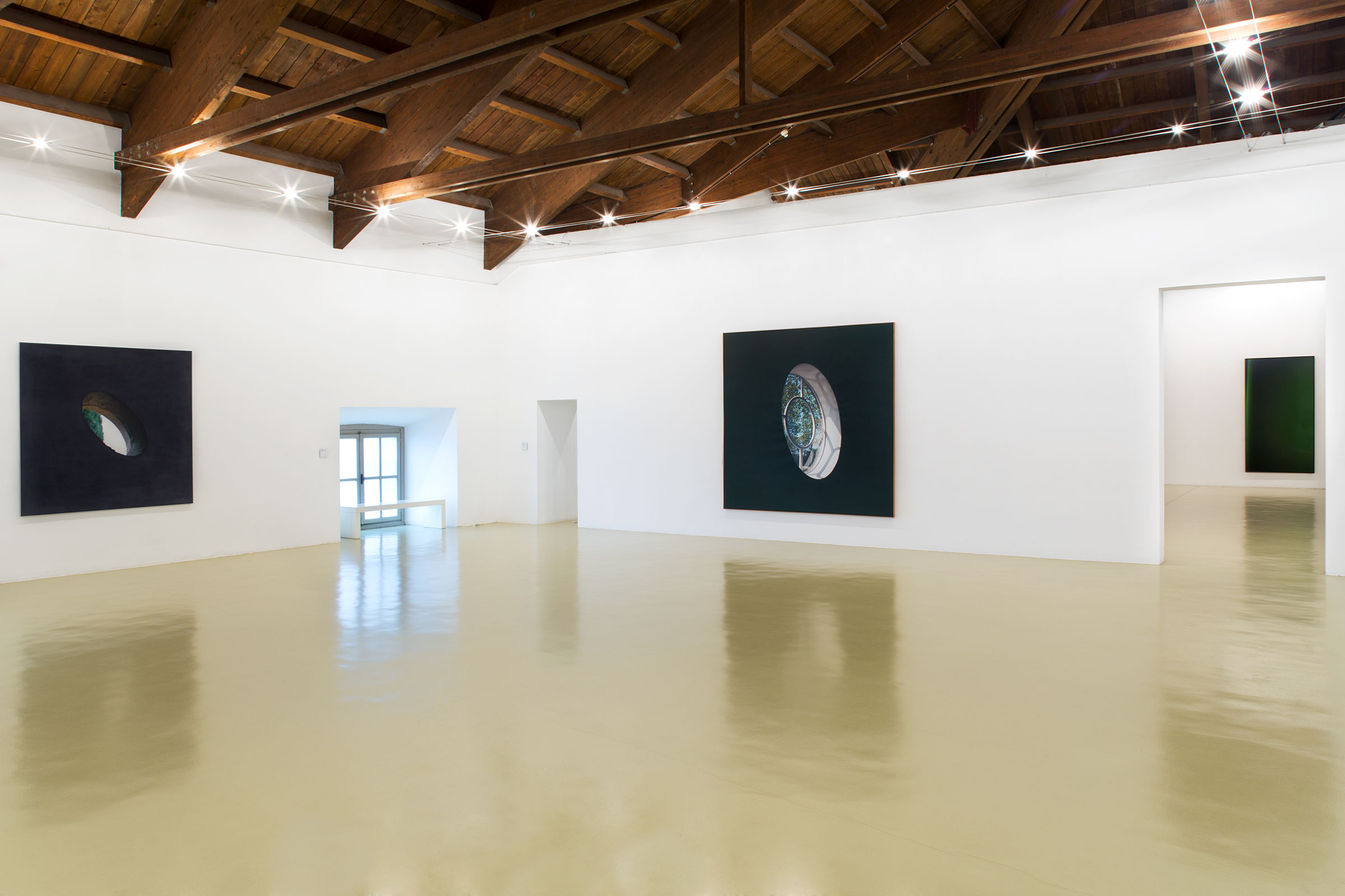 Jan Dibbets, Santa Creus, 1994, Tollebeeck Spring II, 2000